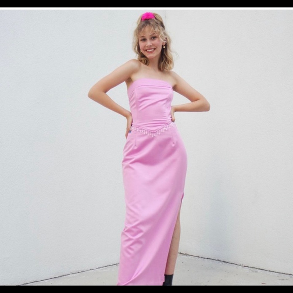 super super cute VINTAGE pink dress